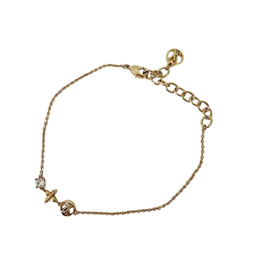 LOUIS VUITTON Gold Charm Bracelet - Picture 2 of 8